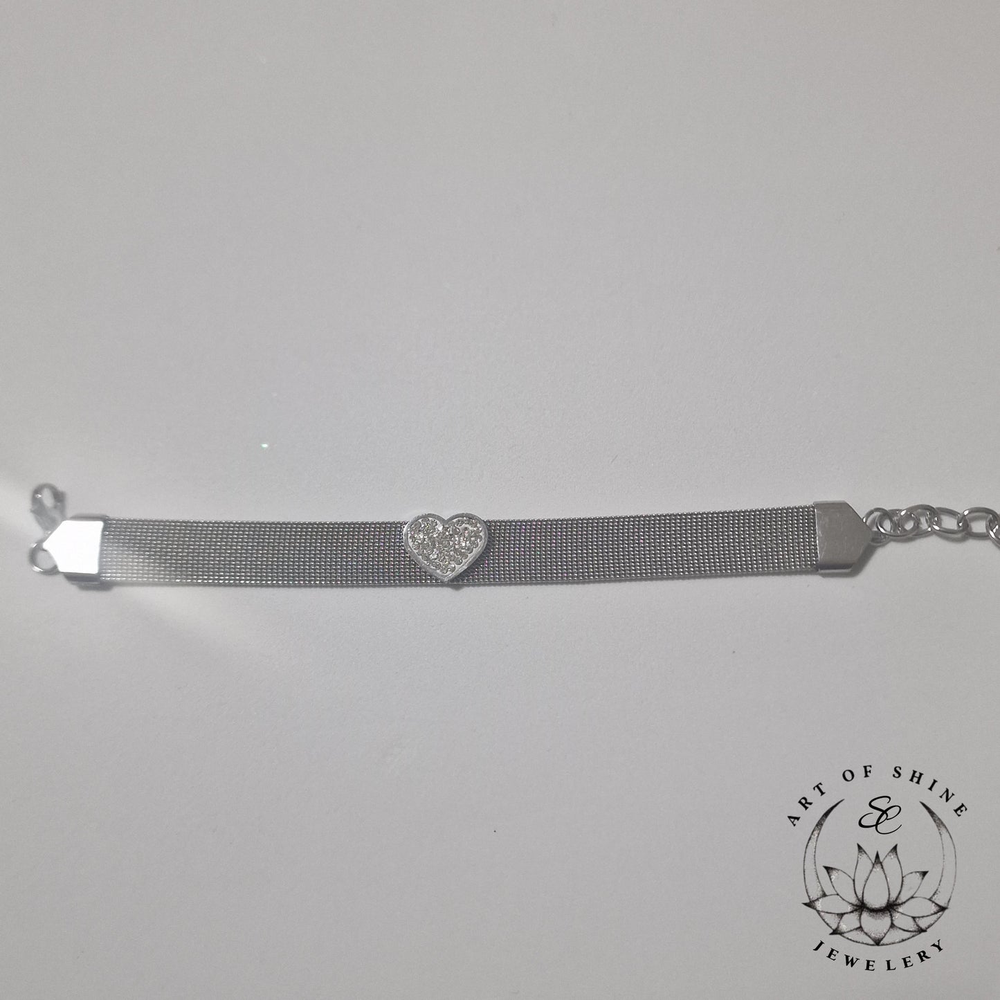 Strap with Heart Buckle