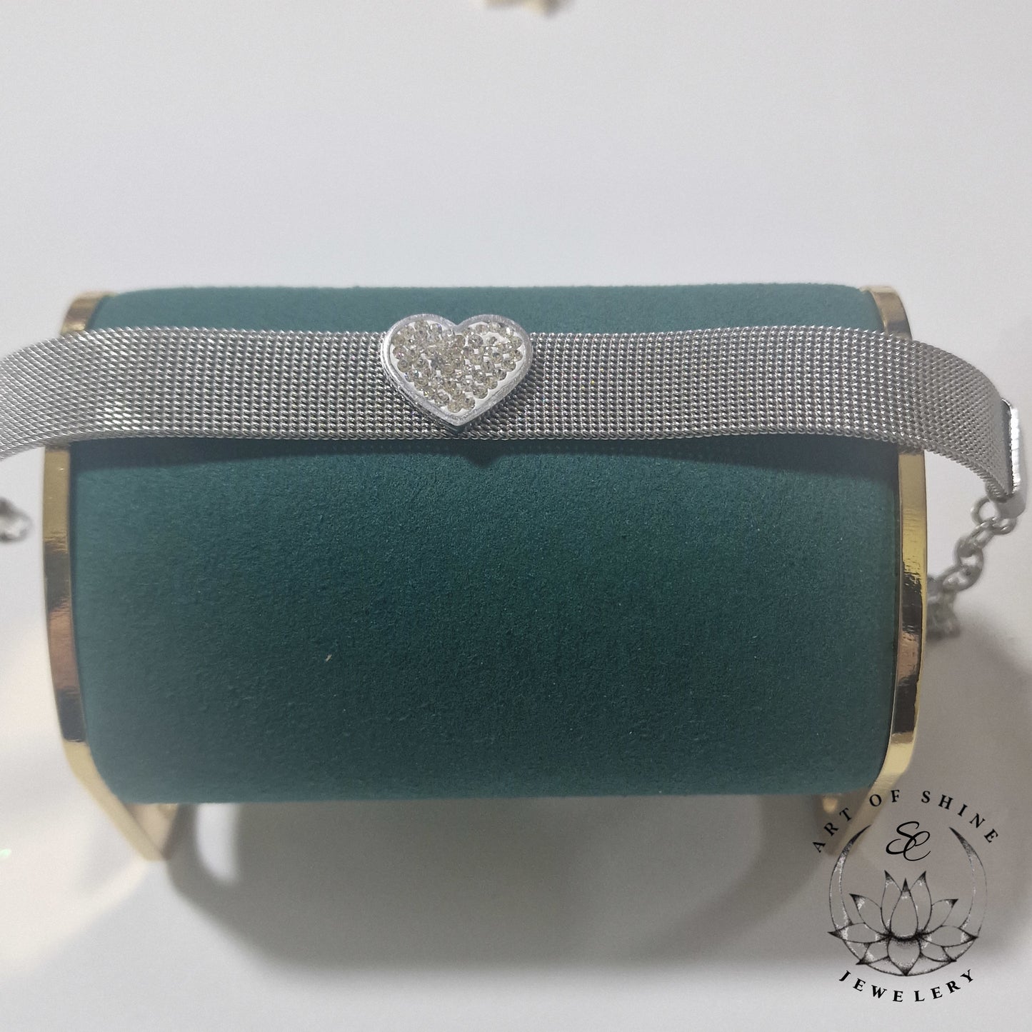 Strap with Heart Buckle