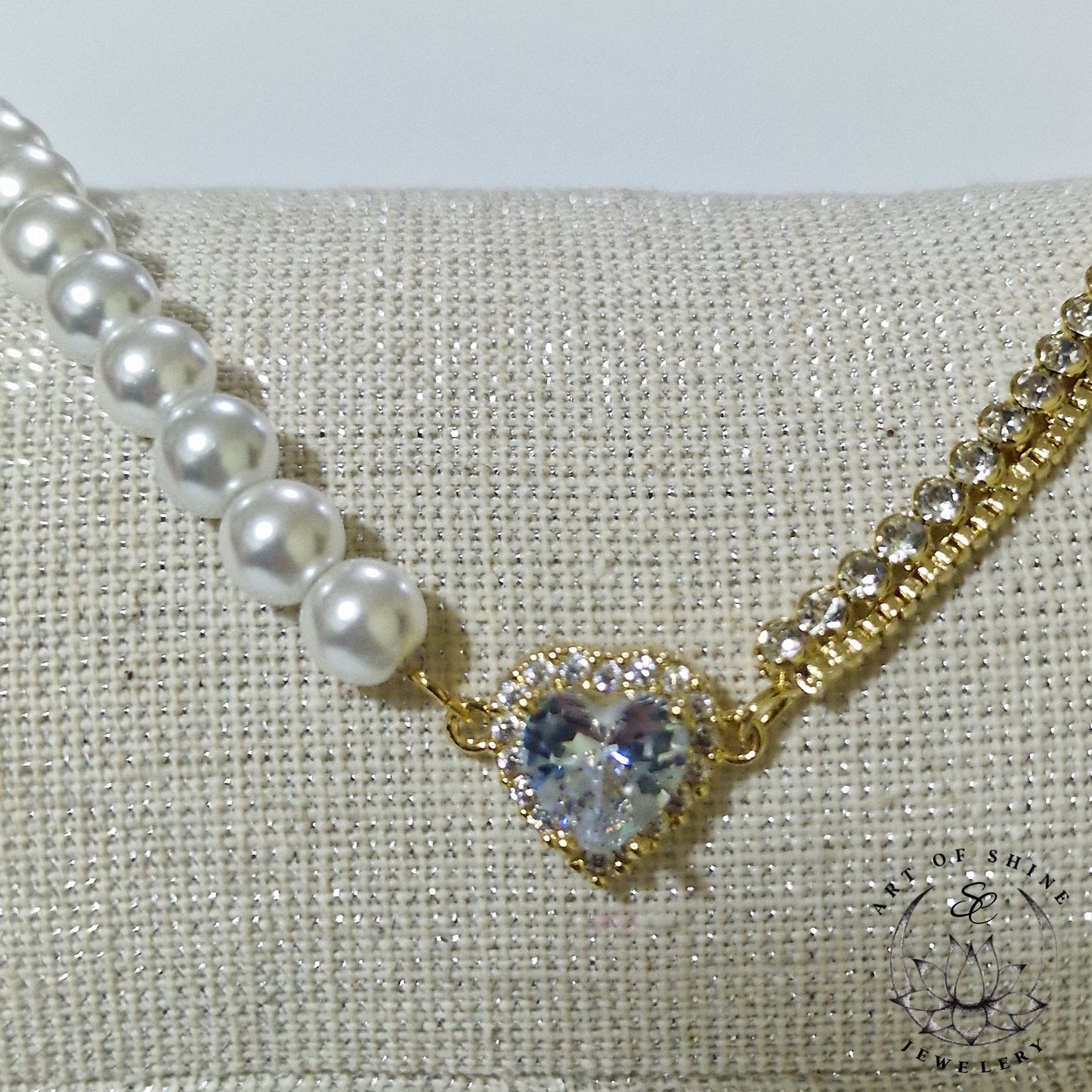 Pearls and tennis Art of Shine