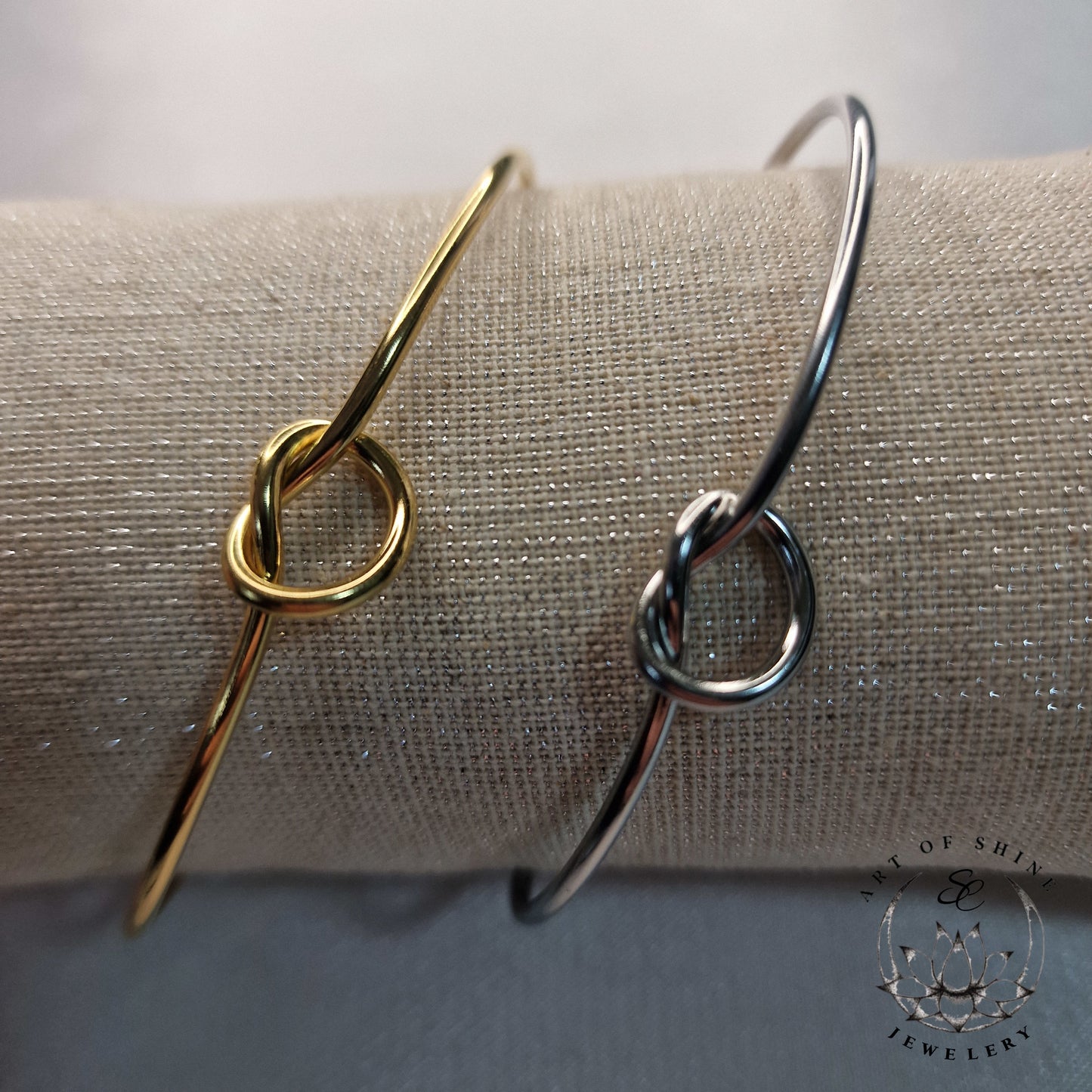 Big Knot Bangle Art of Shine