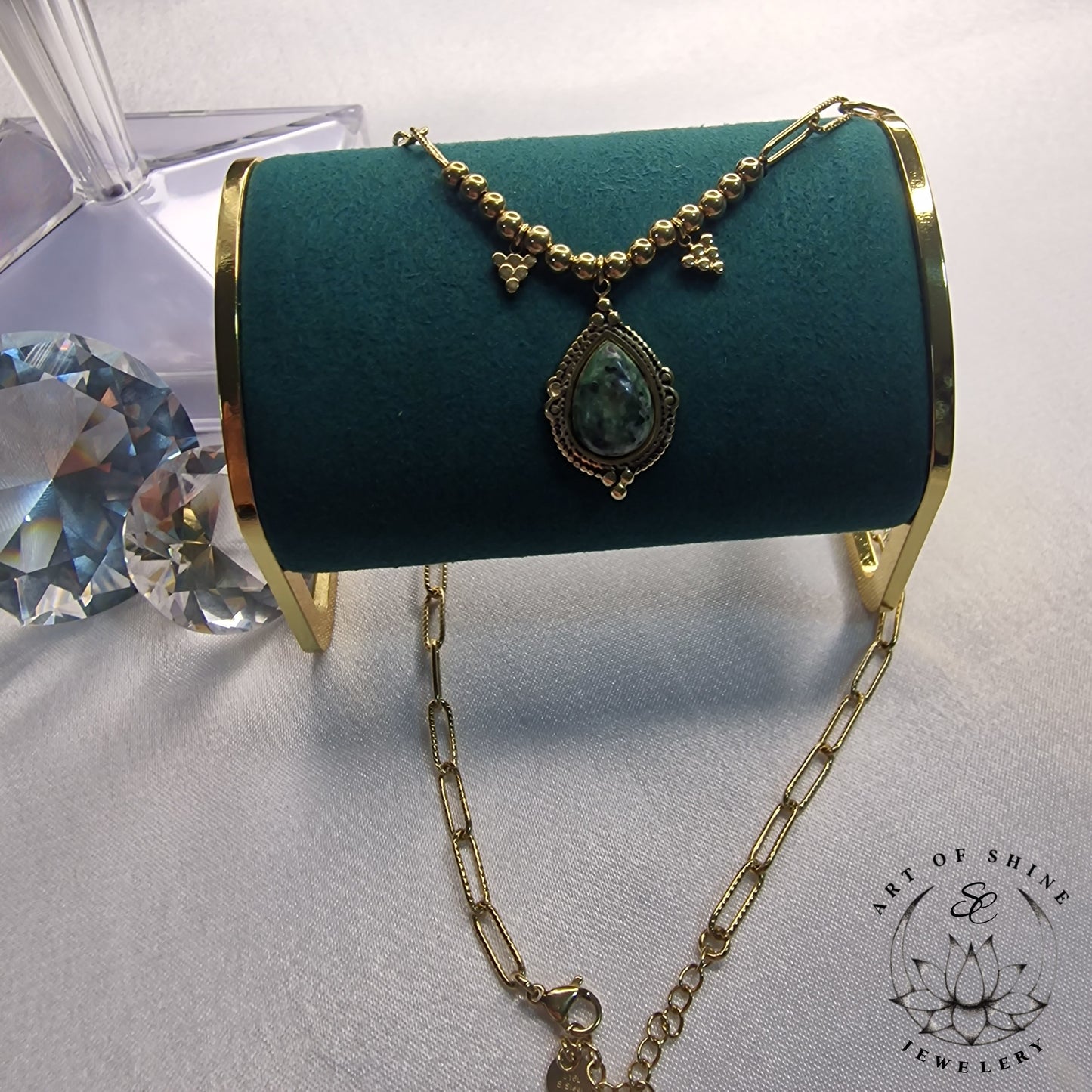 Green Drop Art of Shine