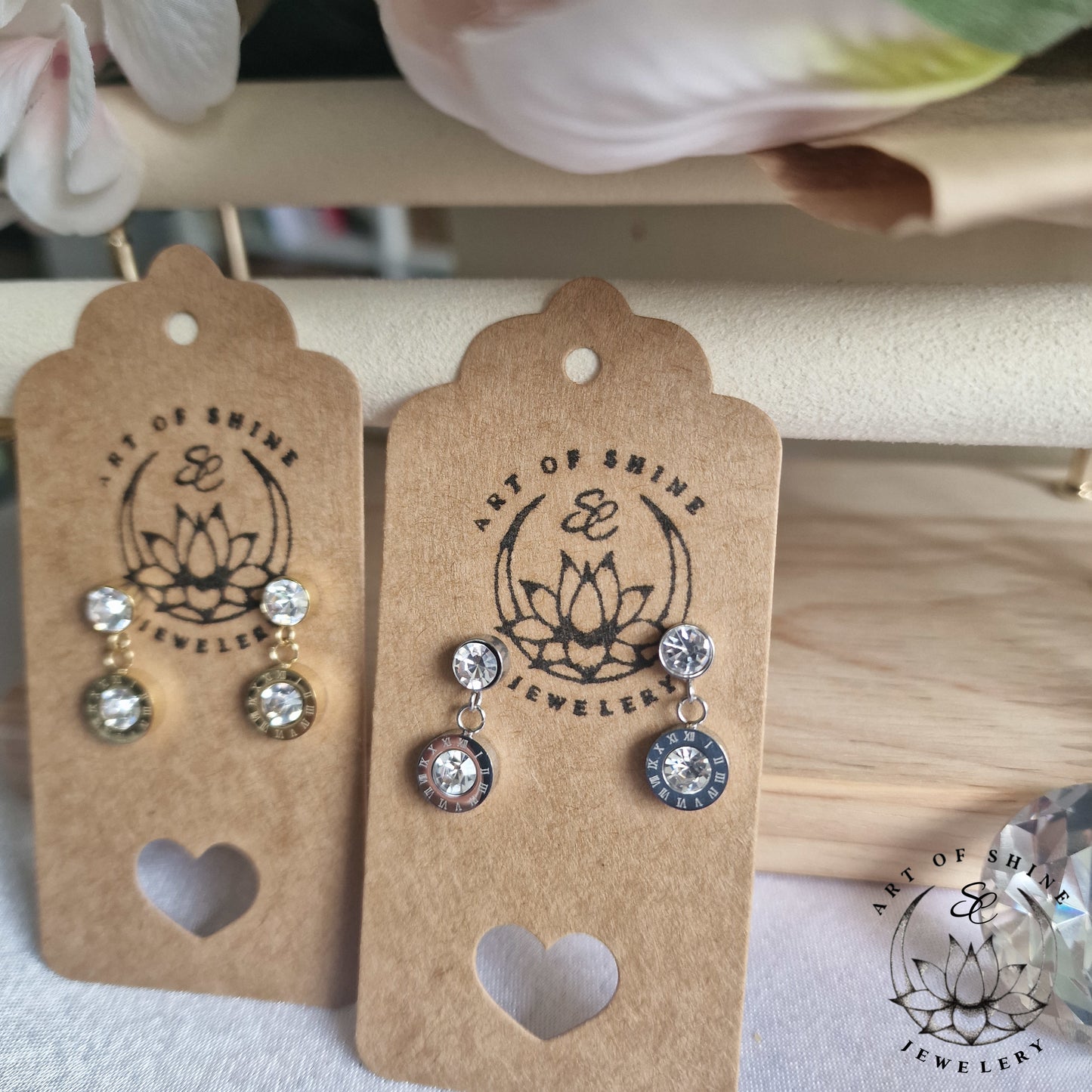Roman Clock Pendants