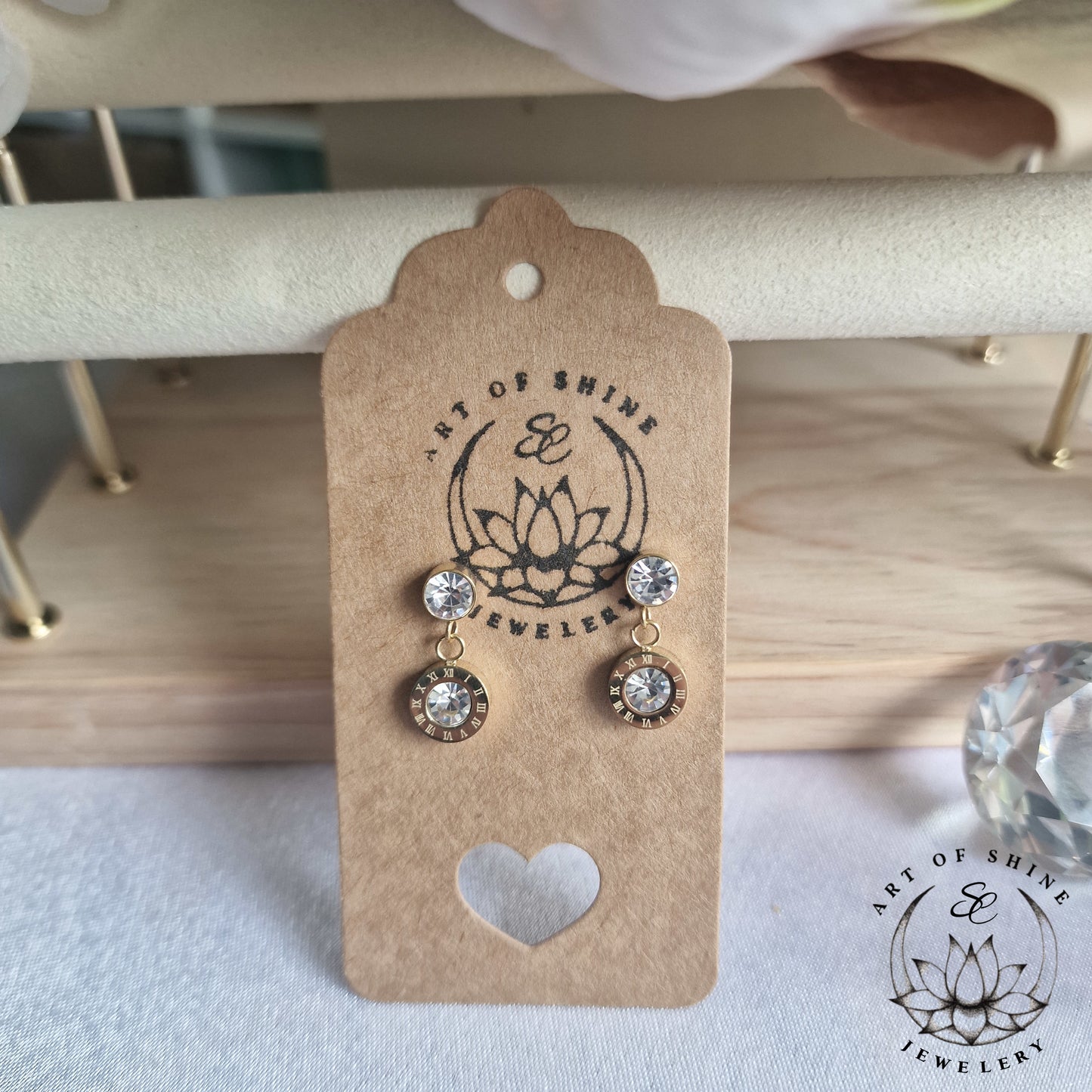 Roman Clock Pendants