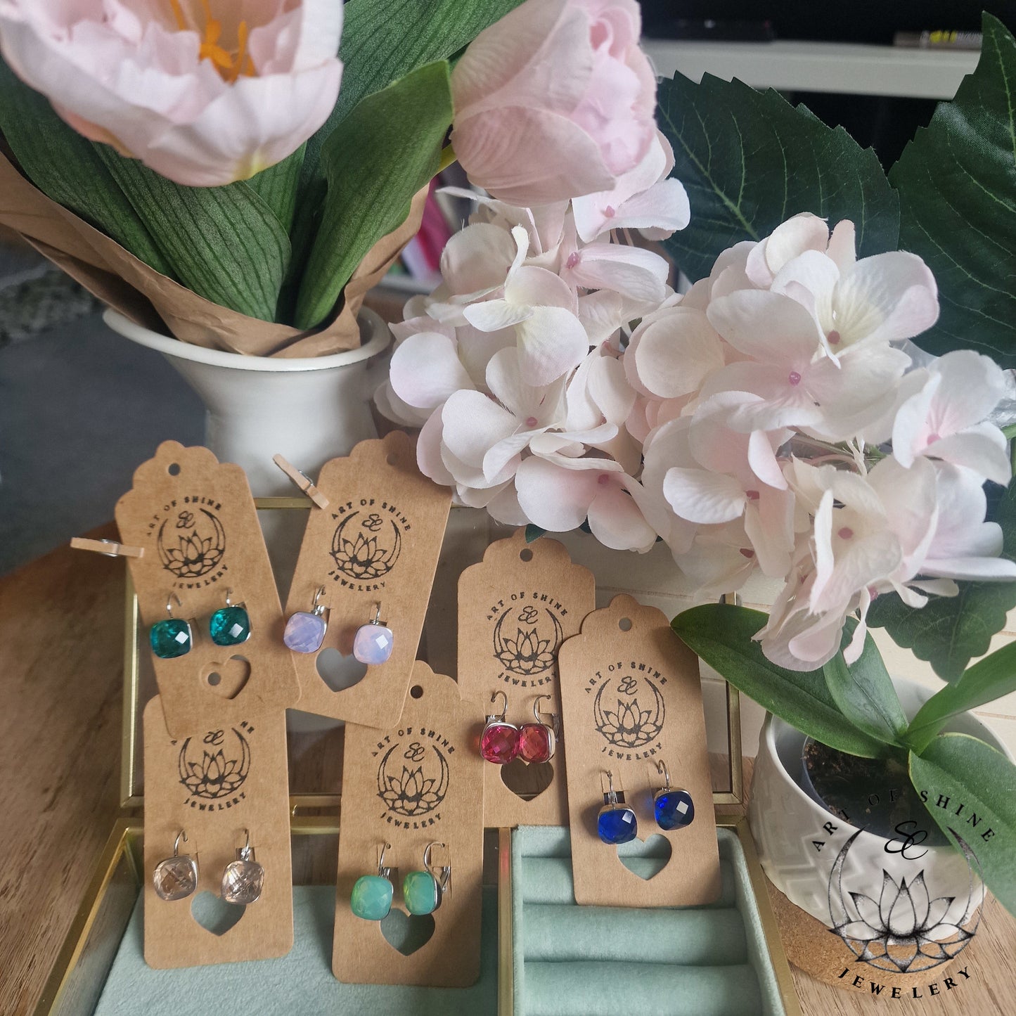 Square Stone Art of Shine