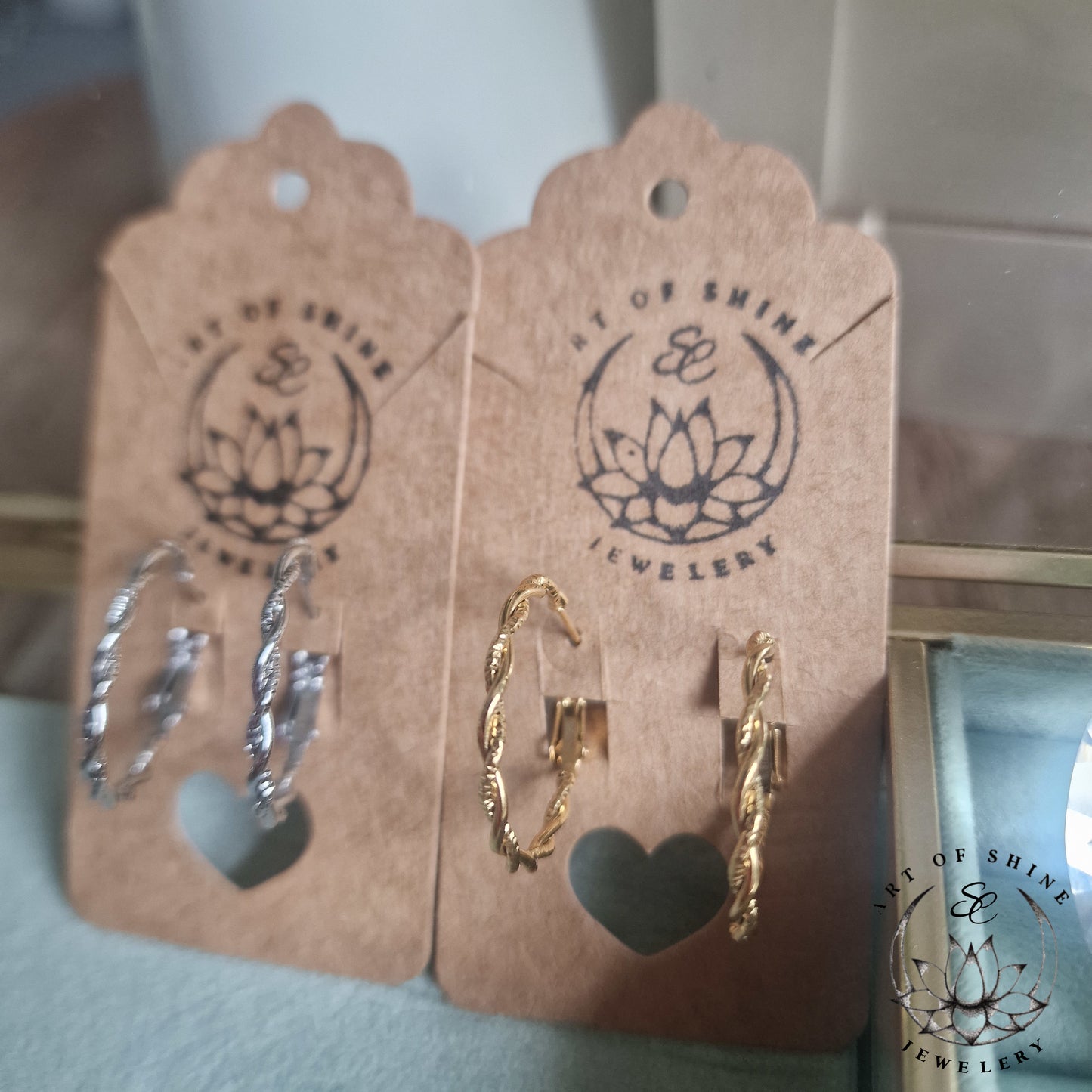 Engraved Hoops
