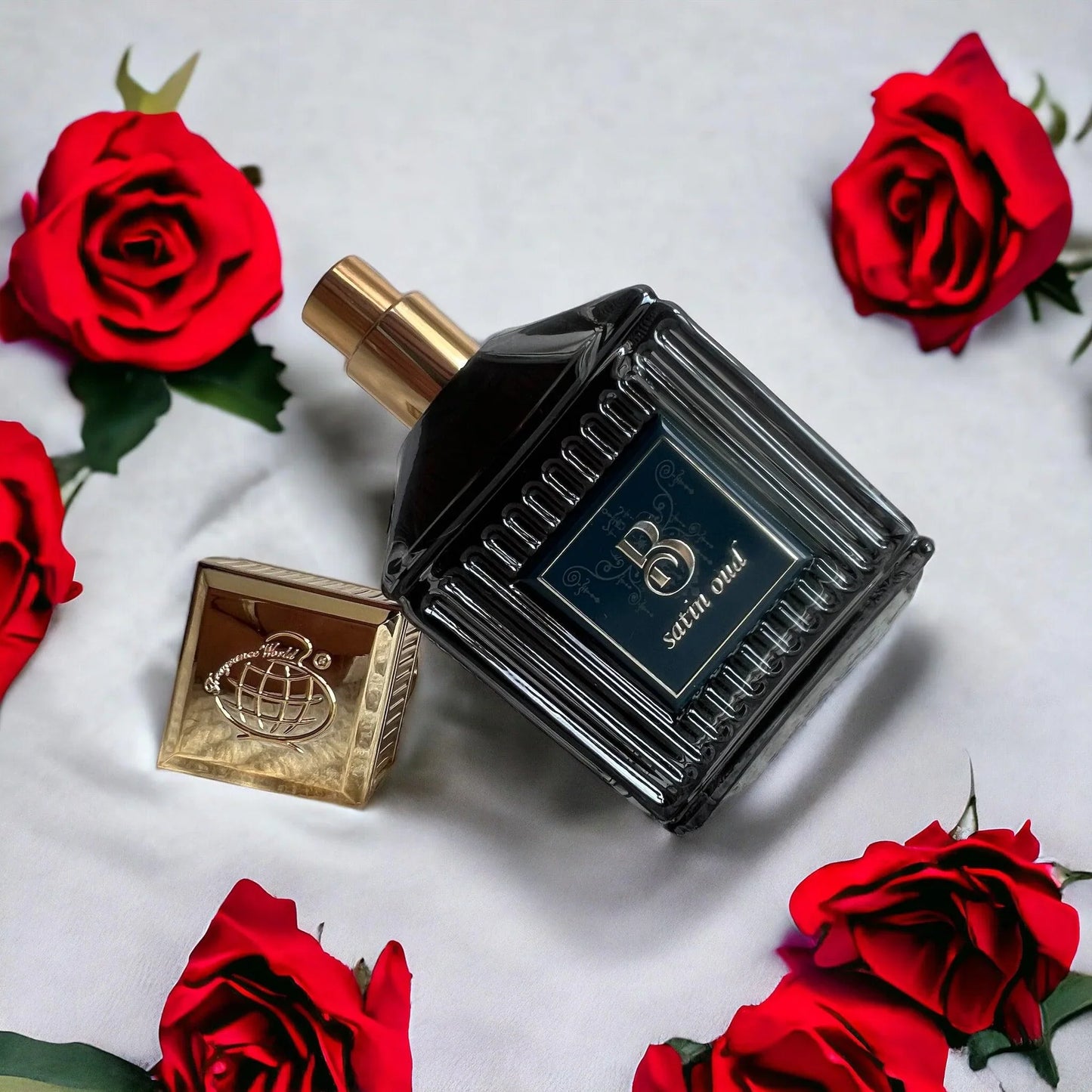 B Satin Oud Fragrance World 100ml Eau de Parfum