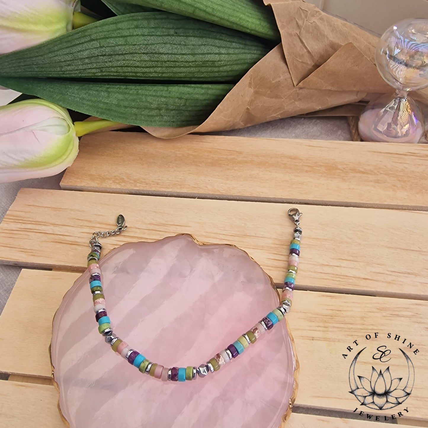 Summer Men's Beaded Bracelet