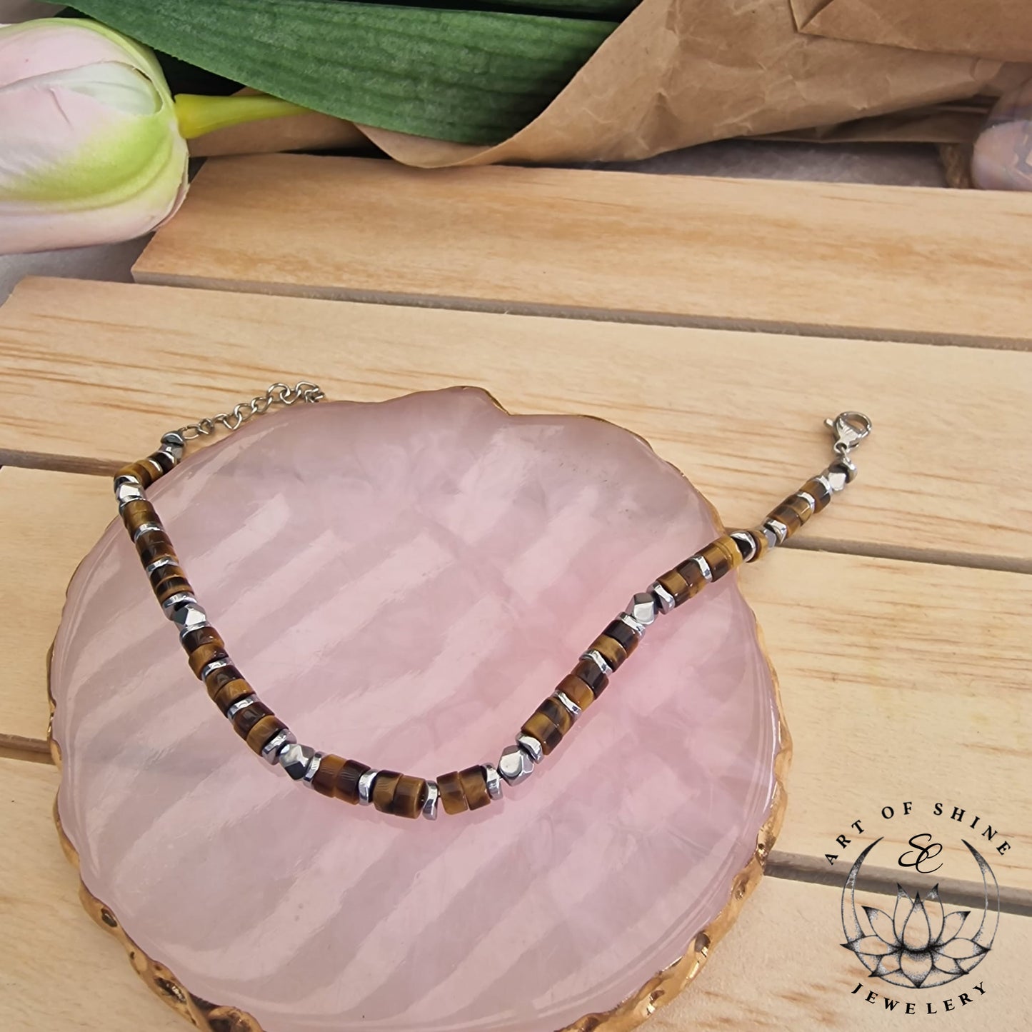 Summer Men's Beaded Bracelet