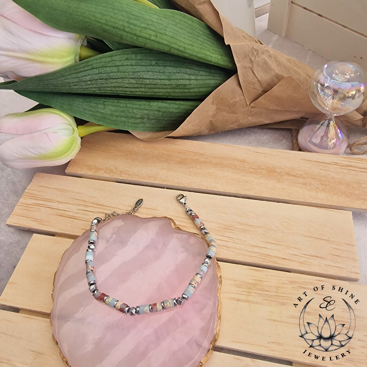 Summer Men's Beaded Bracelet