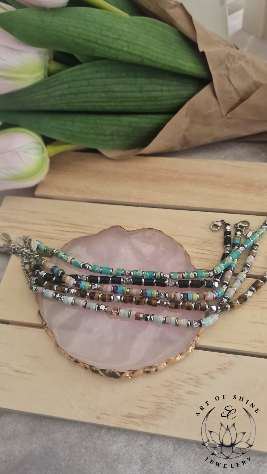 Summer Men's Beaded Bracelet