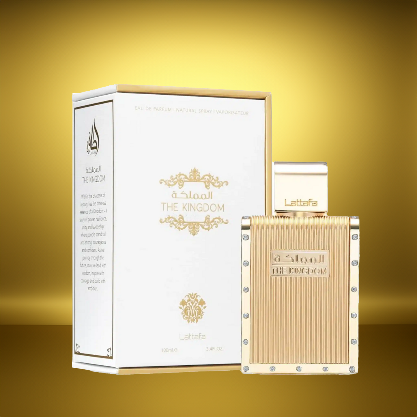 The Kingdom for Men 100ml EDP by Lattafa