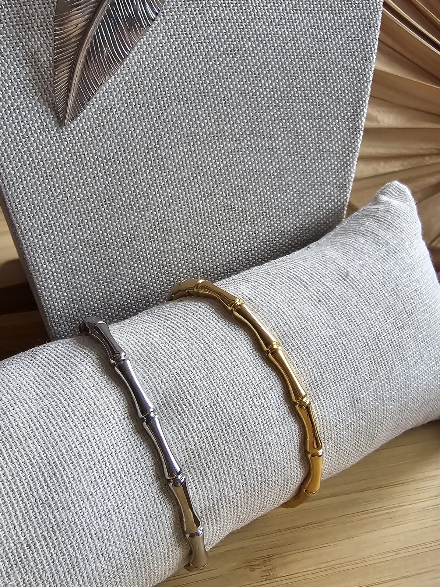 Gucci Bambo Gold And Silver Woman Bracelet