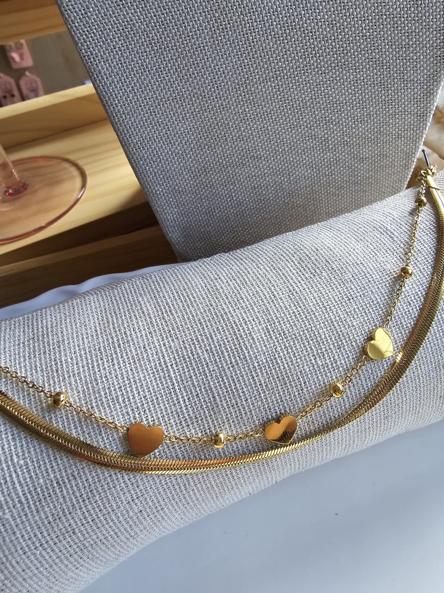 Destiny Gold And Silver Woman Necklace