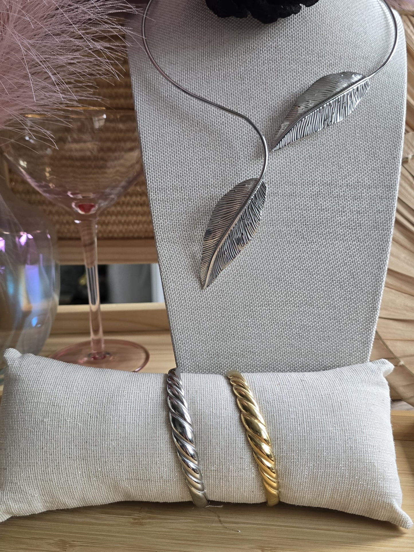 Shell Gold And Silver Woman Bracelet