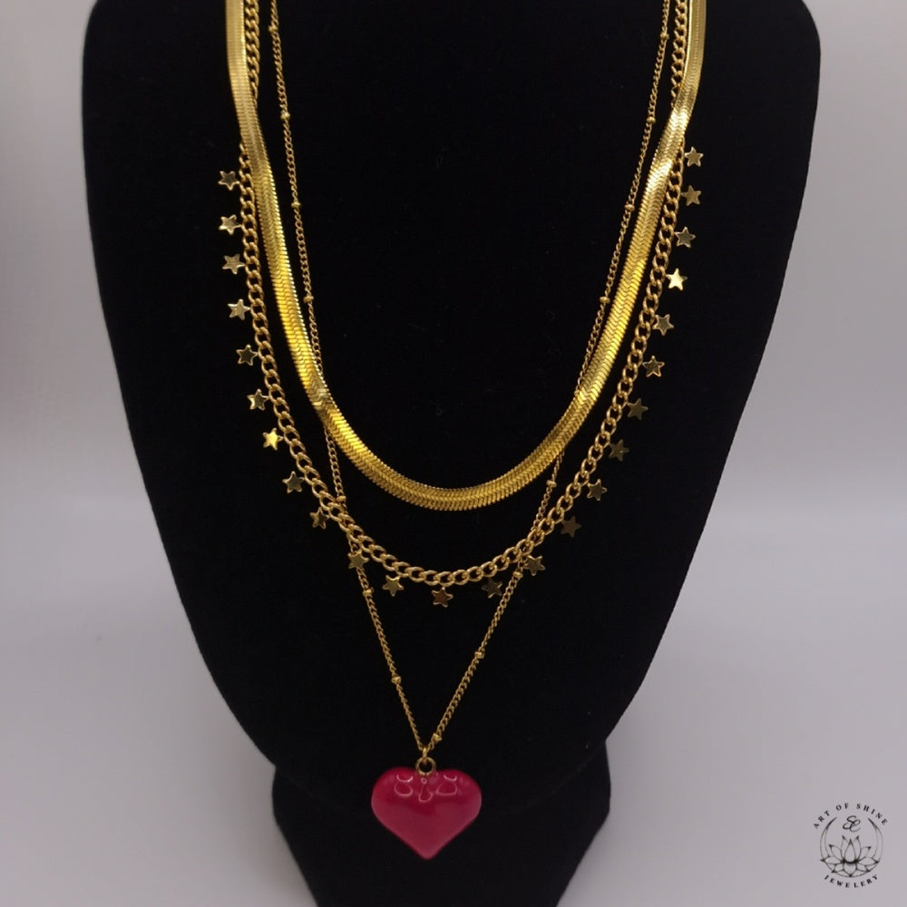 Multistar Necklace Art of Shine