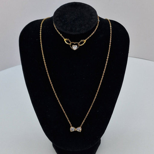 Bracelet with Zircon Heart and Soft Wings Art of Shine