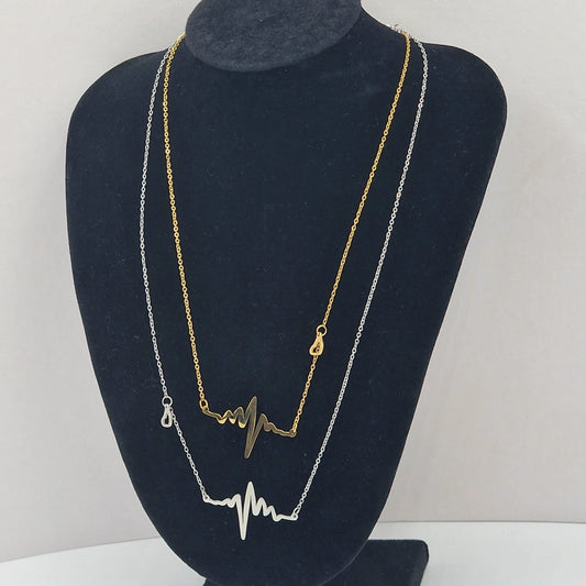 The Heartbeat Necklace Art of Shine