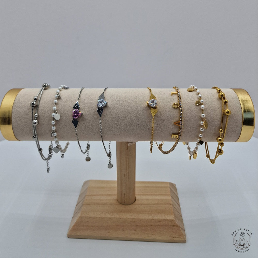 Bi-strand Planets Bracelet