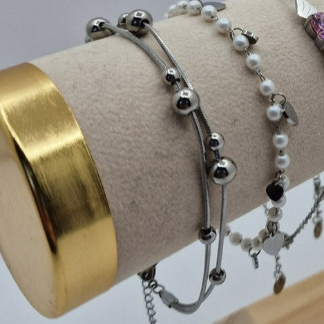 Bi-strand Planets Bracelet