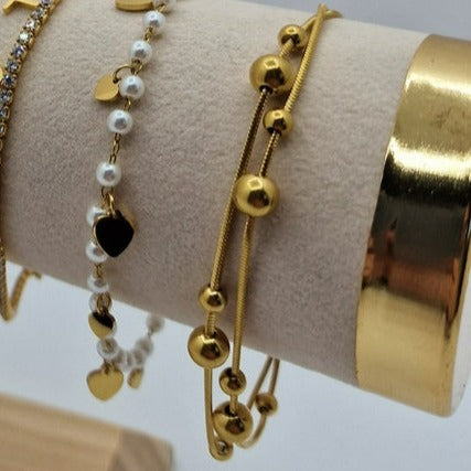 Bi-strand Planets Bracelet