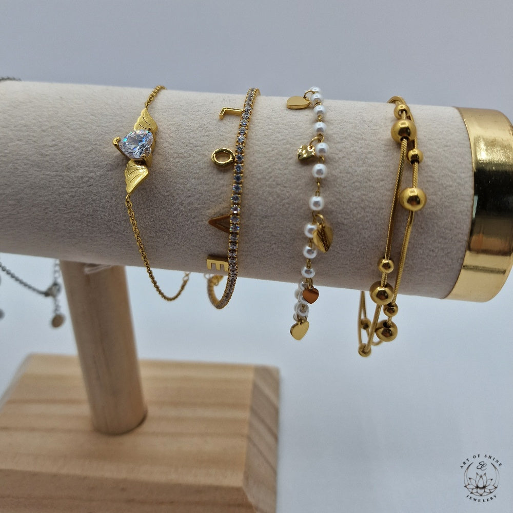 Bi-strand Planets Bracelet