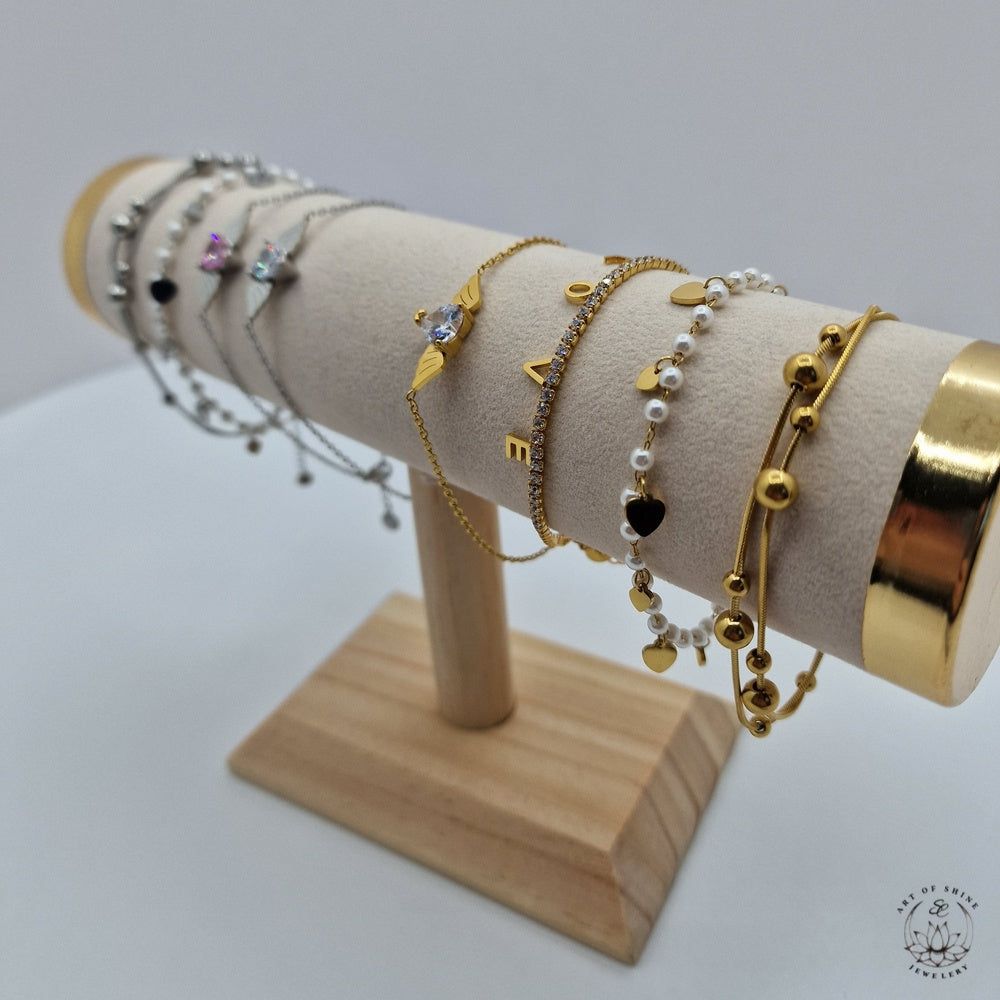 Bi-strand Planets Bracelet