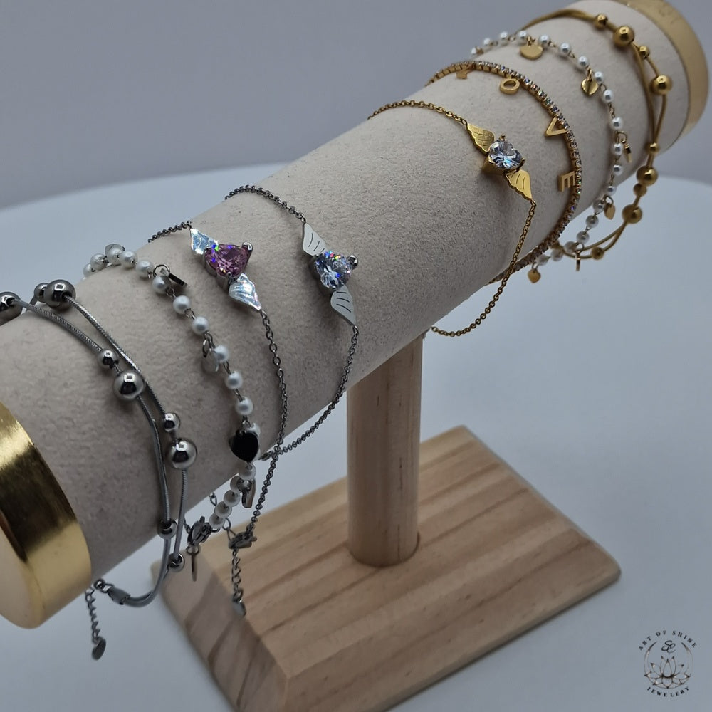 Bi-strand Planets Bracelet