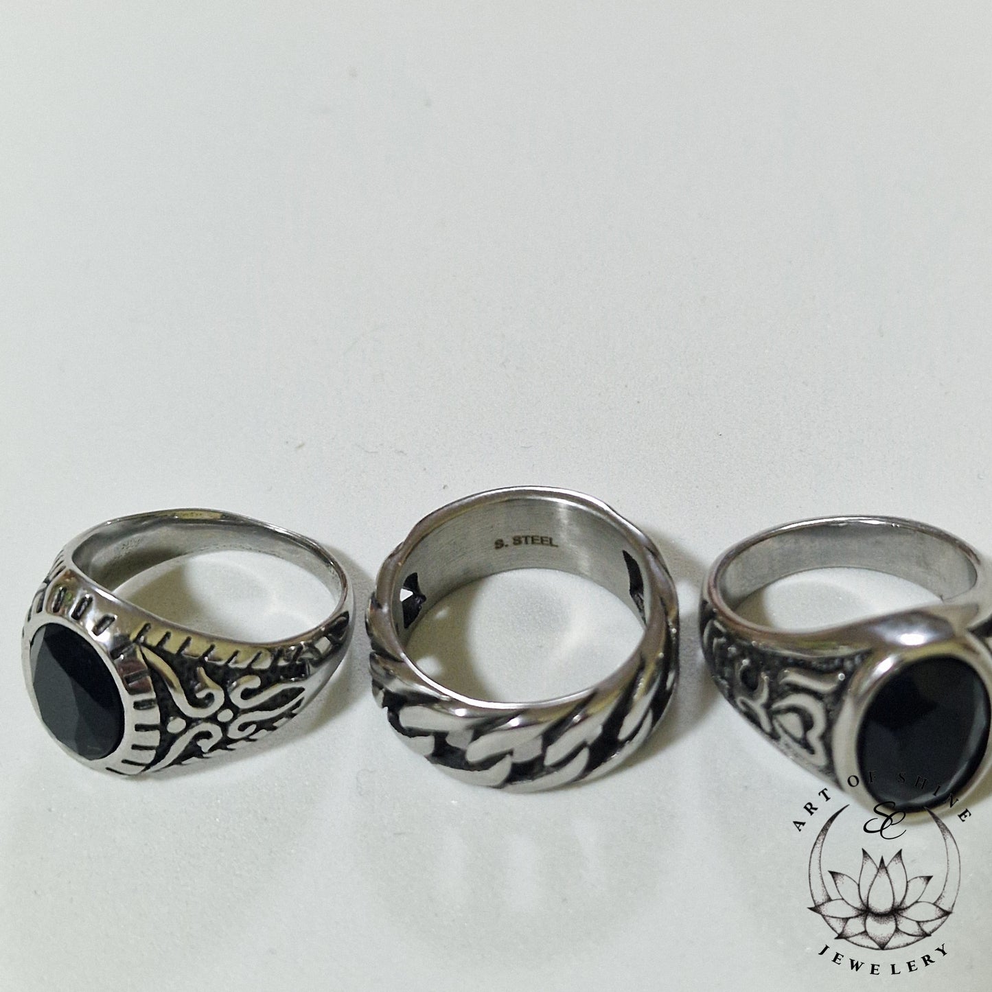 Black Stone Ring