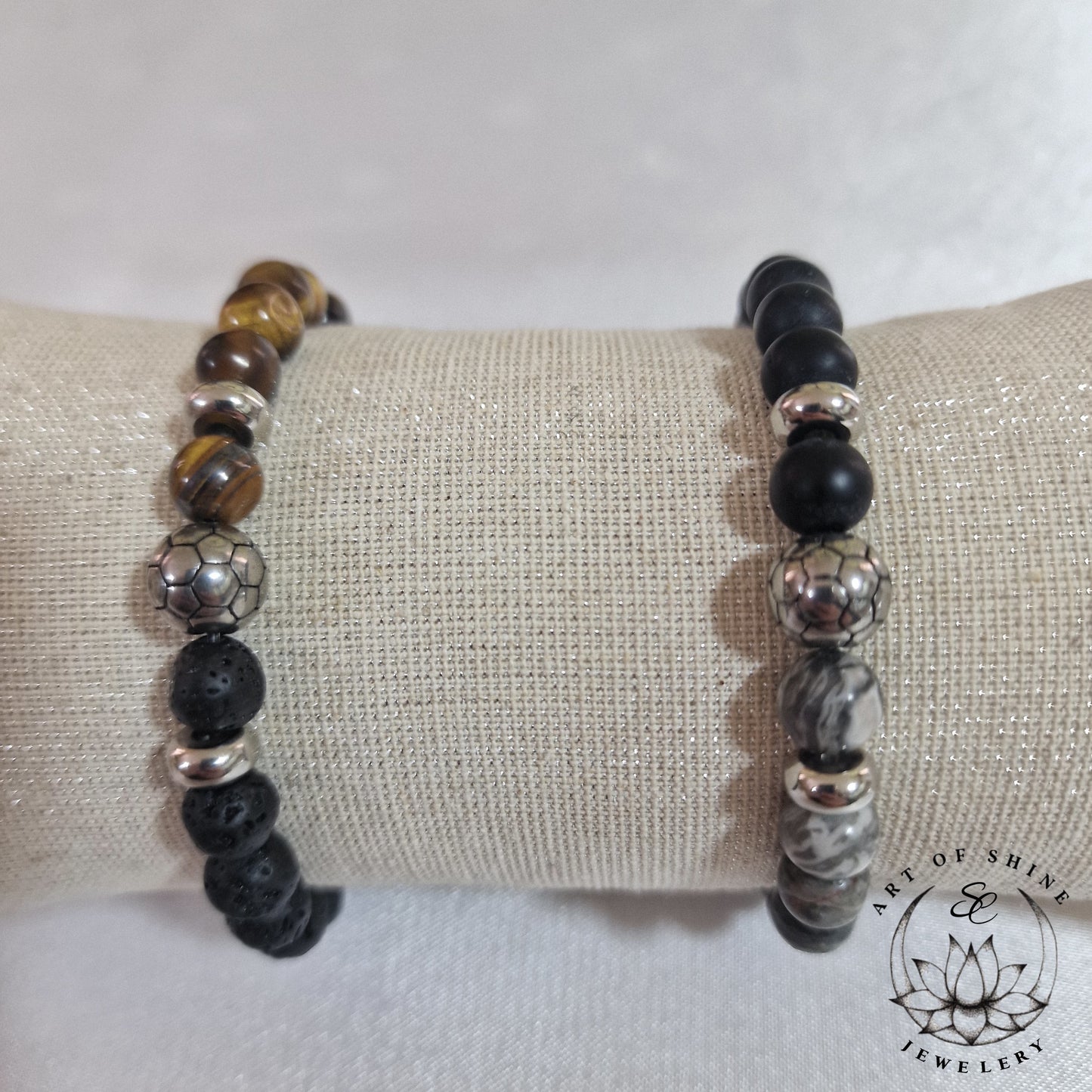 Beads Football Art of Shine