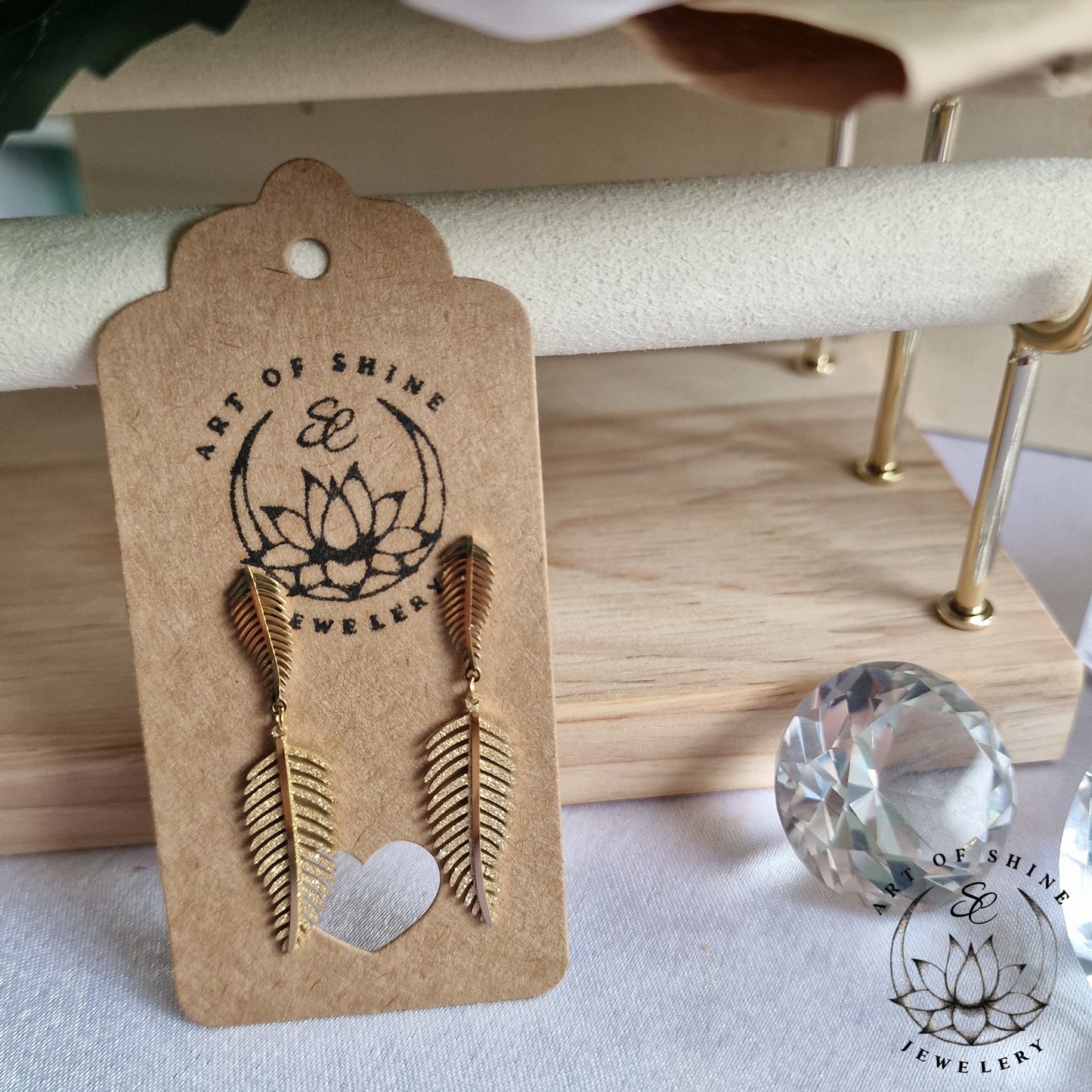 Leaf Pendants Art of Shine