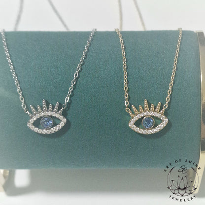 Greek Eye Necklace