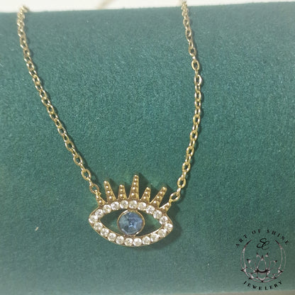 Greek Eye Necklace