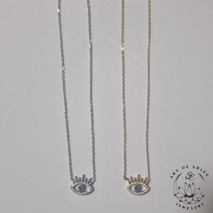 Greek Eye Necklace