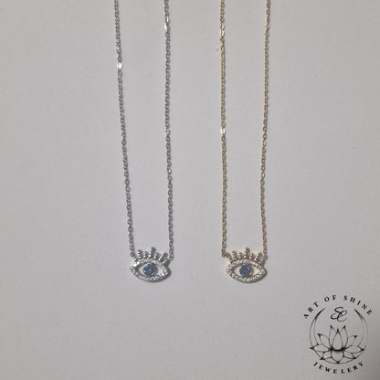 Greek Eye Necklace
