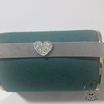 Strap with Heart Buckle