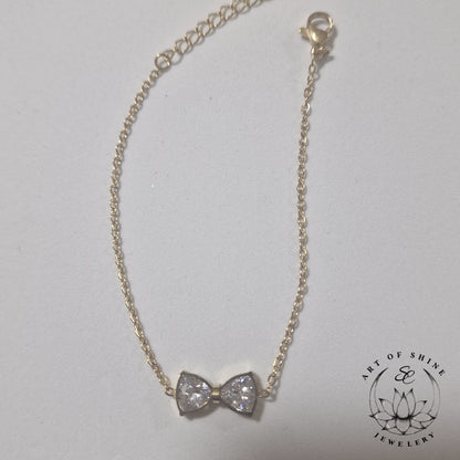 Bow 🎀 with Zircons