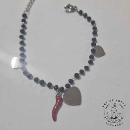 Black Beads
