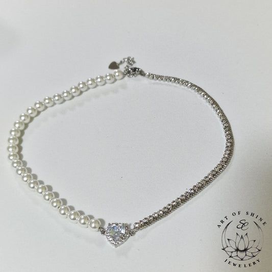 Pearls and tennis Art of Shine