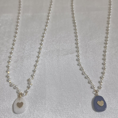 Stone Heart Necklace