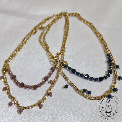Double Strand Beaded Necklace-Mexico