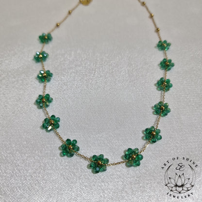 Daisy Pearl Necklace