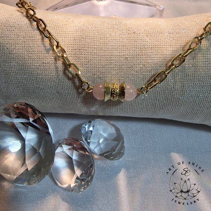 Double Sphere Stone Bracelet