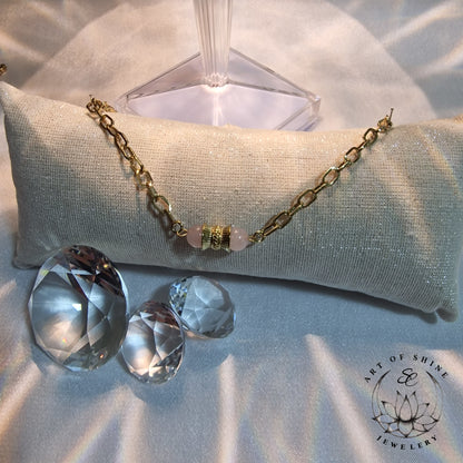 Double Sphere Stone Bracelet