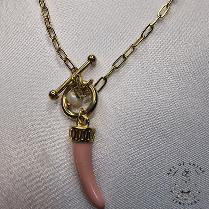 Funny Horn Necklace
