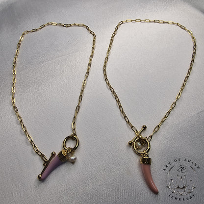 Funny Horn Necklace
