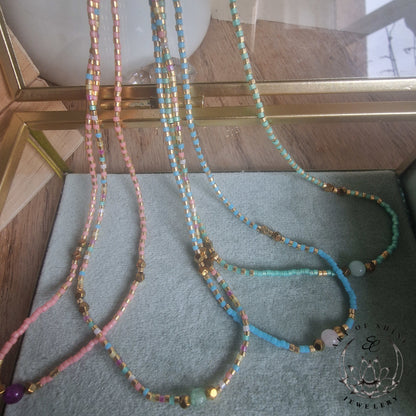 Golden Beads Necklace
