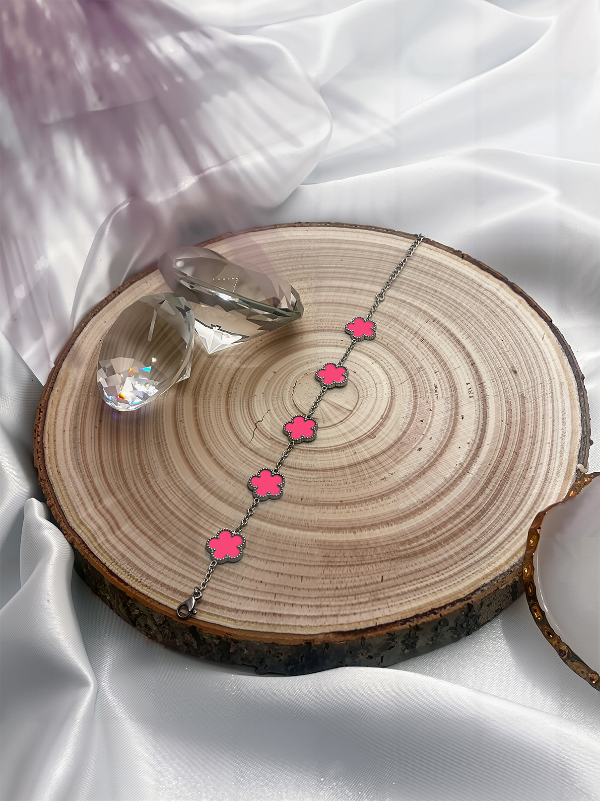 Fortune Five Clover Bracelet - Vibrant Edition Art of Shine