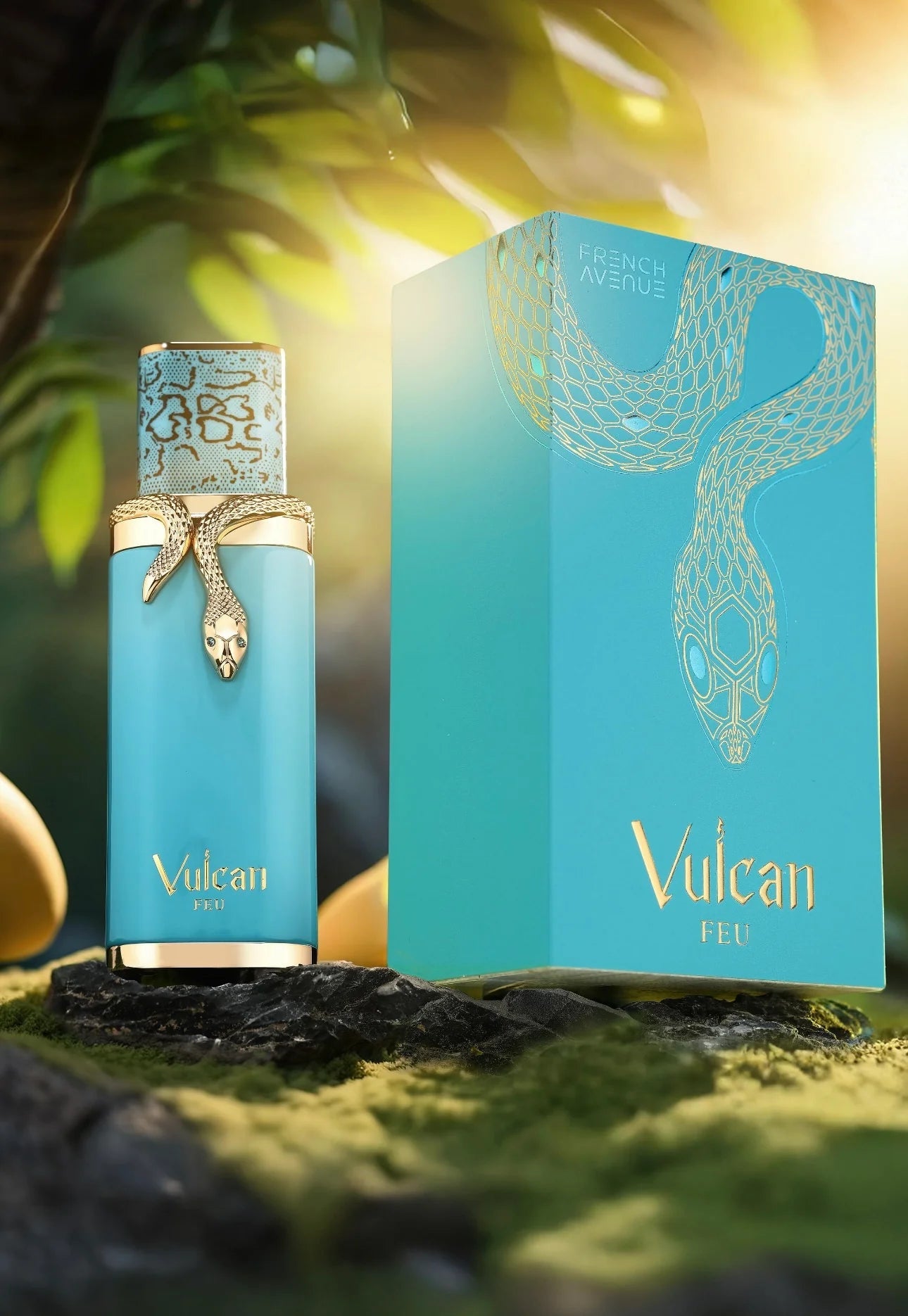 Vulcan Feu EDP Perfume By Fragrance World French Avenue 3.4oz / 100ml Art of Shine