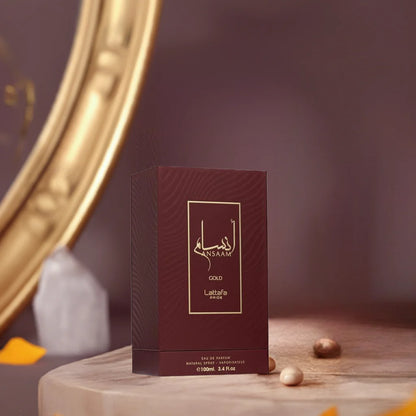 Ansaam Gold EDP -Eau De Parfum 100 ML (3.4 Oz) I By Lattafa Pride