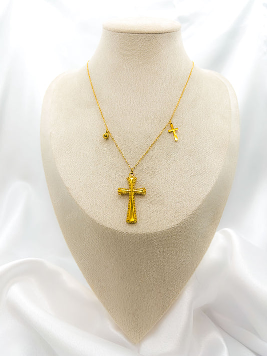 The Tamuz Cross Necklace